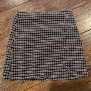 Plaid Urban Outfitters Mini Skirt